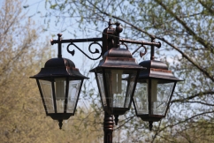 Парковый светильник Владимир, садовая серия