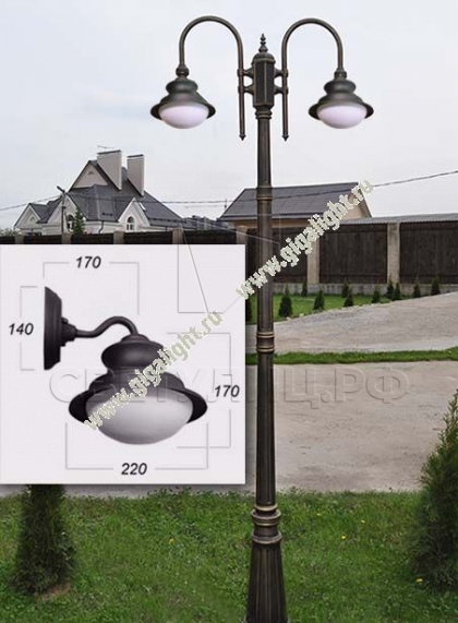 Садово-парковые светильники 1500, 2342 в Алматы 5