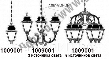 Садово-парковые светильники 1002, 1009, 2039, 2189 в Анапе 2